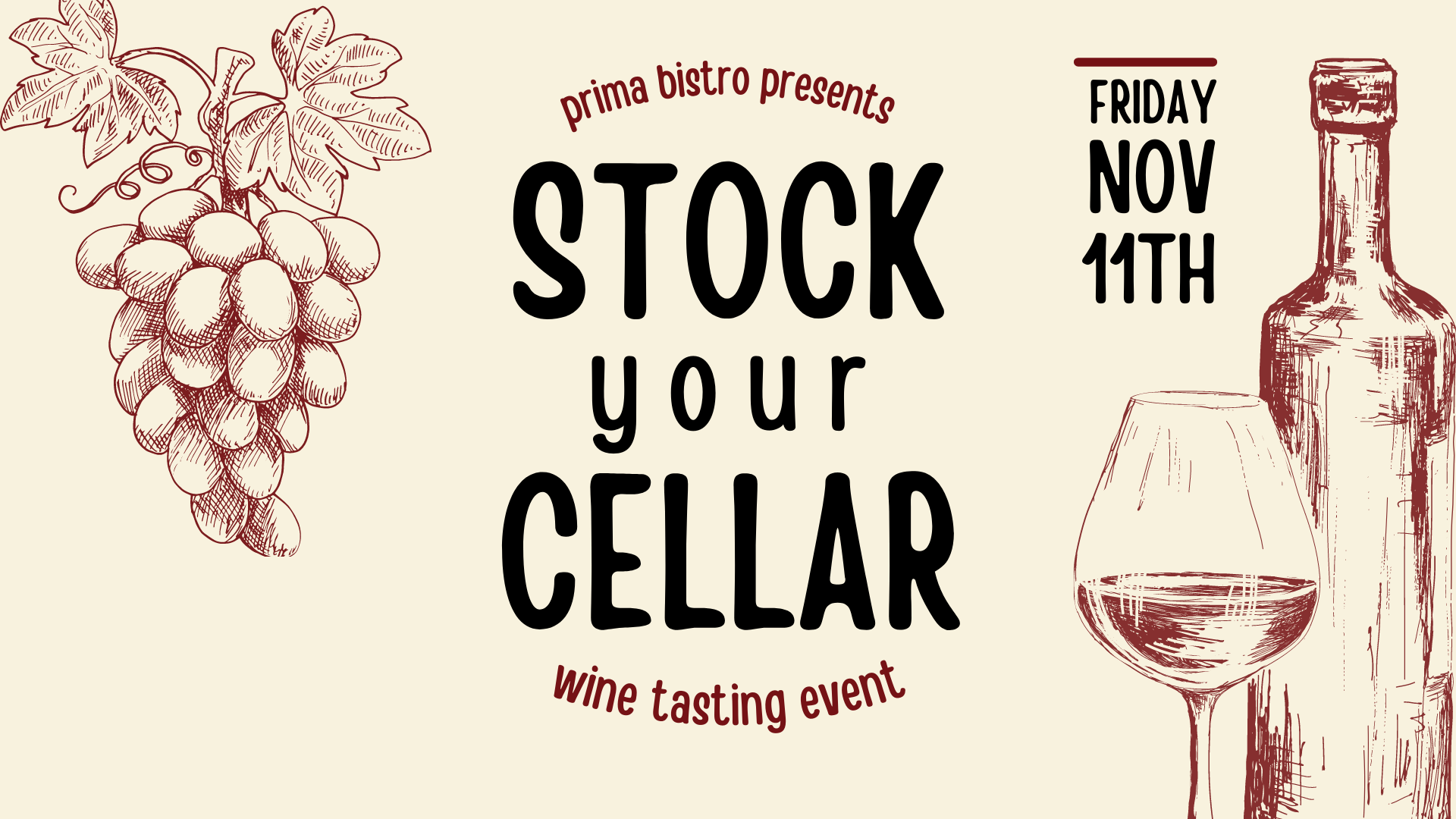 Stock Your Cellar Tasting Event